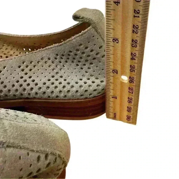 Dolce Vita Gray Perforated Loafers - Picture 7 of 10